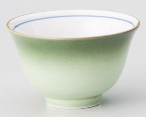 緑彩反煎茶【日本製　美濃焼】