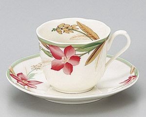 マドレーヌコーヒー碗と受皿【日本製　美濃焼】