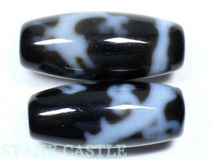 【天珠ビーズ】高級風化天珠2.0cm 三爪龍神【天然石 パワーストーン】