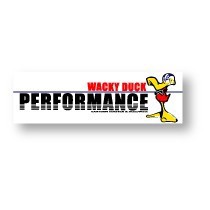 WD3BSW/PERFORMANCE/Wacky Duckステッカー