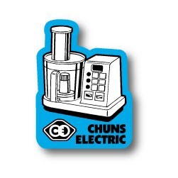 CE-007/#CE-FP/CHUNS ELECTRIC ステッカー