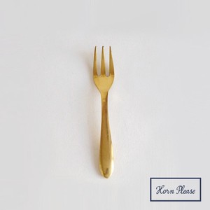 Brass Brass Dessert Fork
