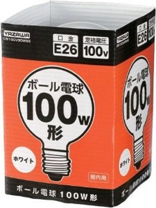 G95ボール形白熱ランプ GW100V90W95