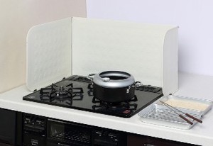 ベラスコート　システムキッチン用　レンジガード　60N　ホワイト・ブラック