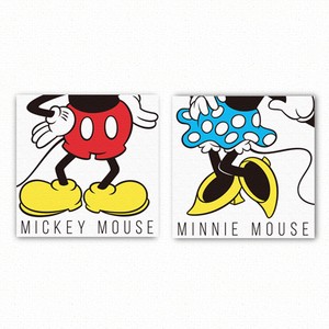 ミッキー&ミニーのファブリックボードセット(dsn-0229_0230)