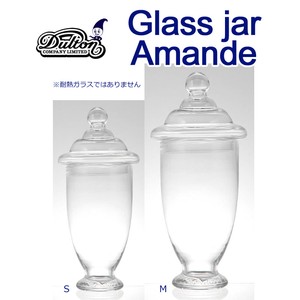 GLASS JAR Amande