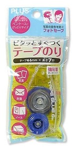 PLUSﾋﾟﾀｯﾄすぐ着くﾃｰﾌﾟのり6mm×7m37792