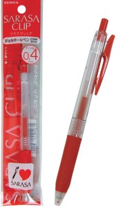 ZEBRA Mechanical Pencil Red Sarasa Clip
