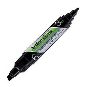 Shachihata permanent marker Pens Twin Black