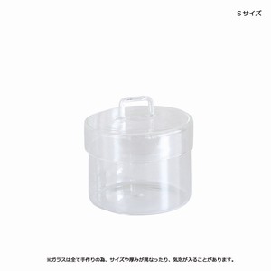 HANDLE GLASS CANISTER