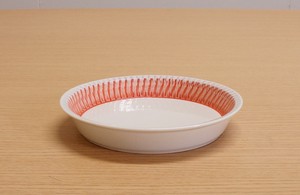 Plate Red 15cm