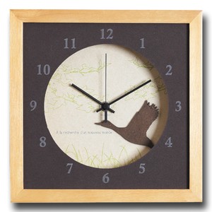 Northern Europe taste Interior Clock Clock/Watch Swan