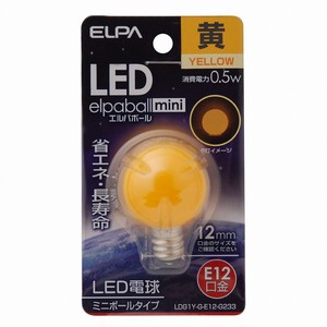 ELPALED電球G30形E12LDG1Y-G-E12-G233