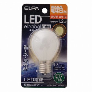 ELPALED電球S形E17LDA1L-G-E17-G451