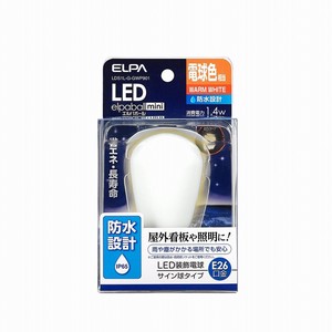 ELPALED電球サイン形防水E26L色LDS1L-G-GWP901