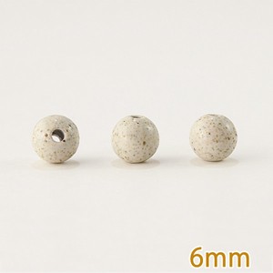 【天然石 ビーズ】[バラ売り]北投石 6mm 10個セット【天然石 北投石】