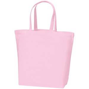 キャンバストート(L) ピンク / トートバッグ 無地 エコロジーバッグ