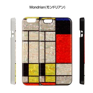 【■iPhone6s/6 ケース】 天然貝ケース Mondrian（モンドリアン）
