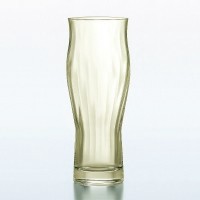 《日本製》本格麦酒グラス　琥珀　ビヤーグラス【ビールグラス】