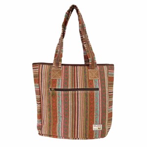 Tote Bag Leather Cotton