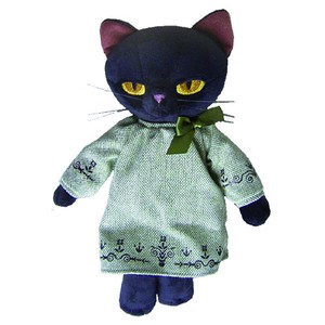 Animal/Fish Plushie/Doll Cat Green