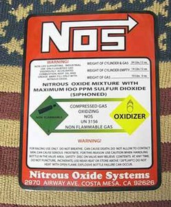 【加工済み】レーシングステッカー【NOS-BIG】ms084