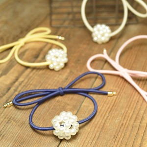 Pearl Knot Bracelet 4 Colors Hair Elastic