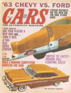 ポスターS(ps009)　/　CARS '63 CHEVY VS. FORD