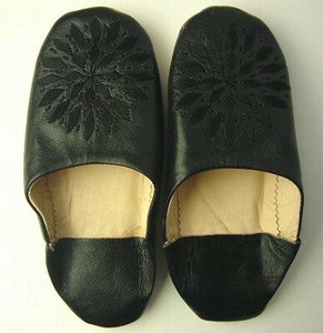 【再入荷】バブーシュ刺繍 S1黒x999黒