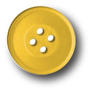 ガーリー缶バッジNO. CBGI-006　ボタン/黄色