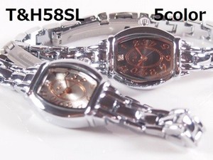 T＆Hレディース腕時計　メタルウォッチ　日本製ムーブメント