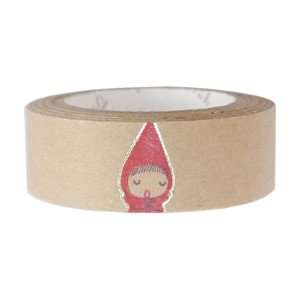 SEAL-DO Washi Tape Red Decoration Tape Made in Japan