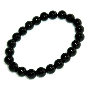 【天然石ブレスレット】黒オニキス(8mm)ブレス【天然石 オニキス】