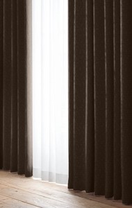 日本製　防炎　遮光1級　4色展開　形状記憶加工　カーテン　防炎カーテン　遮光カーテン　【ルイーザ】