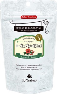 【Tea Boutique】ローズヒップ&ハイビスカスハーブティ(2g/tea bag10袋入り)