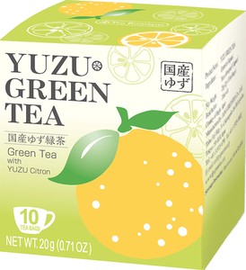 【Tea Boutique】ゆず緑茶(2g/tea bag10袋入り)★原産国：日本★