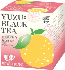 【Tea Boutique】ゆず紅茶(2g/tea bag10袋入り)★原産国：日本★