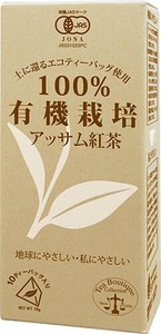 【Tea Boutique】有機アッサム紅茶(1.8g/tea bag10袋入り)