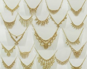 Rhinestone Necklace/Pendant Necklace 20-types