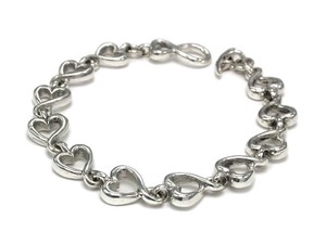 Silver 925 Silver Heart Bracelet