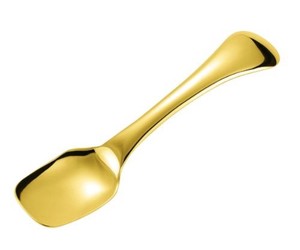 ASAHI Pure Copper Ice Cream Spoon Square Gold