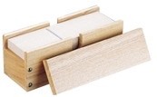 木製業務用かつ箱（タモ材）