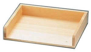 木製　チリトリ型作り板（サワラ材）