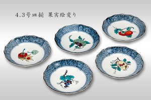Kutani ware Plate Assortment 4.2-go