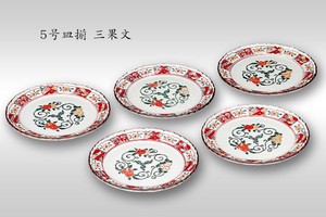 Kutani ware Plate Assortment 5-go