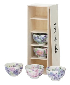 Mino Ware Gift Hana Kobo Rice Bowl
