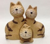 摆饰 陶器 异材质拼接/对接 猫