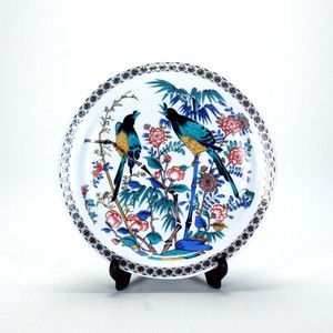 Kutani ware Main Plate 9-go
