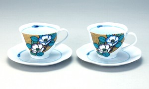 Kutani ware Cup & Saucer Set