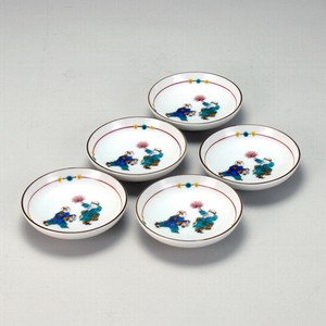 Kutani ware Small Plate Assortment 3.3-go